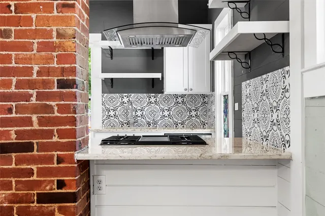 a view of sink and window