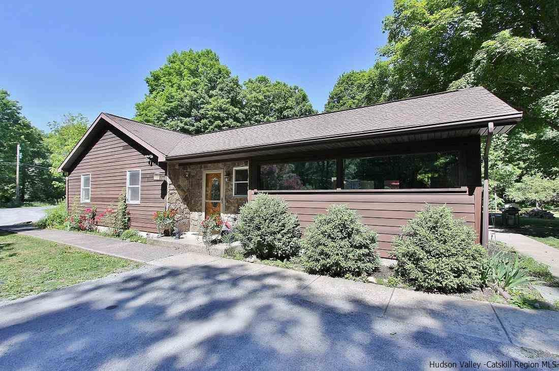a view of a house with outdoor space