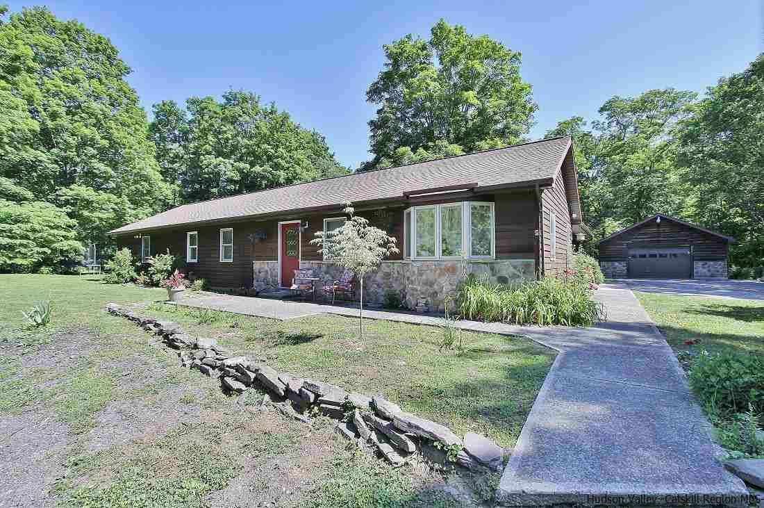 150 Nelson Hoff Road Saugerties, NY 12477 - Photo 29 of 31 front view of a house with a yard