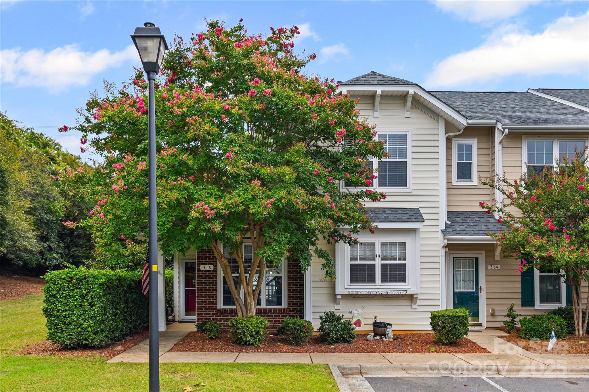 316 Tinder Box Lane Fort Mill, SC 29708 - Photo 1 of 28 a front view of a house with a yard and garage