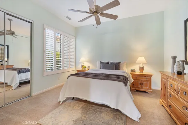 a view of a city with mountains in the background