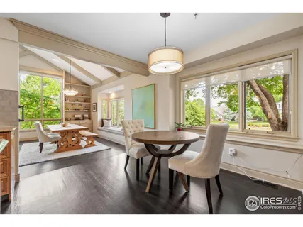 a outdoor space with furniture