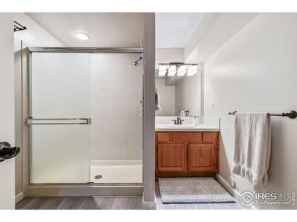 a view of a balcony with furniture