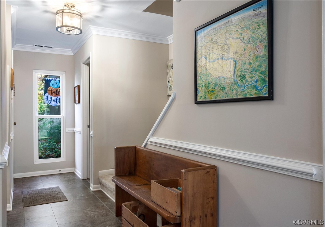 11629 East Briar Patch Drive Midlothian, VA 23113 - Photo 5 of 27 a view of a hallway with workspace