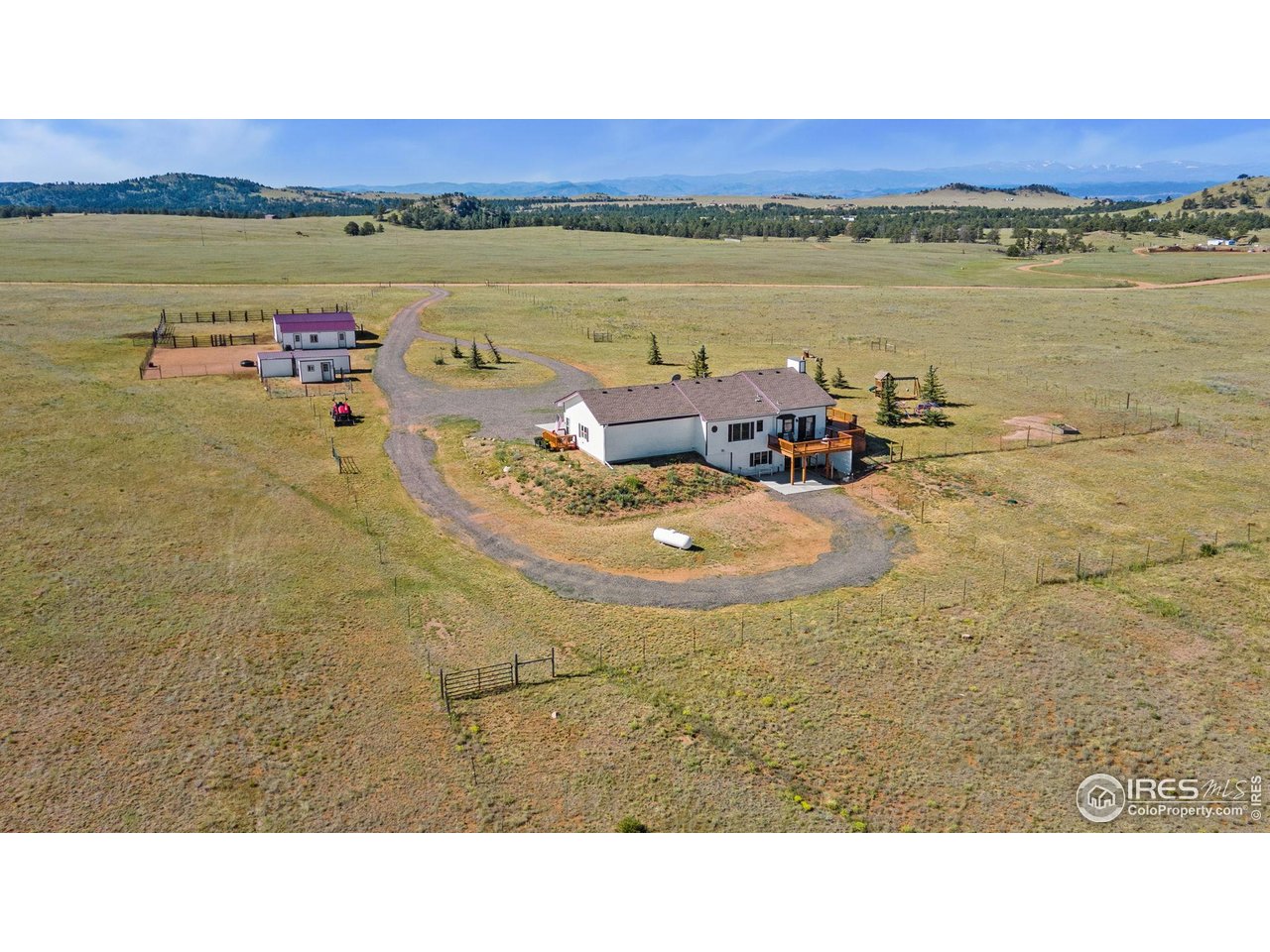 188 Old Ranch Road Livermore, CO 80536 - Photo 5 of 40 Incredible views of Longs Peak and snow capped mountains!