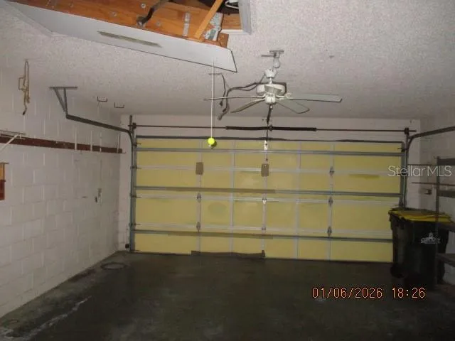 a view of storage and utility room with a small space