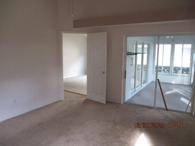 a view of a room with front door