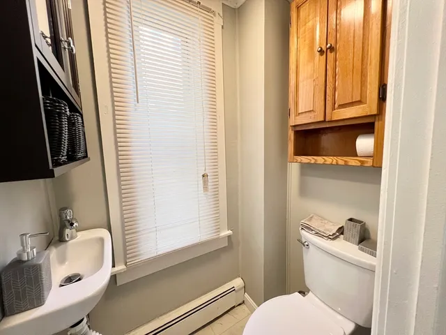a bathroom with a sink and a toilet