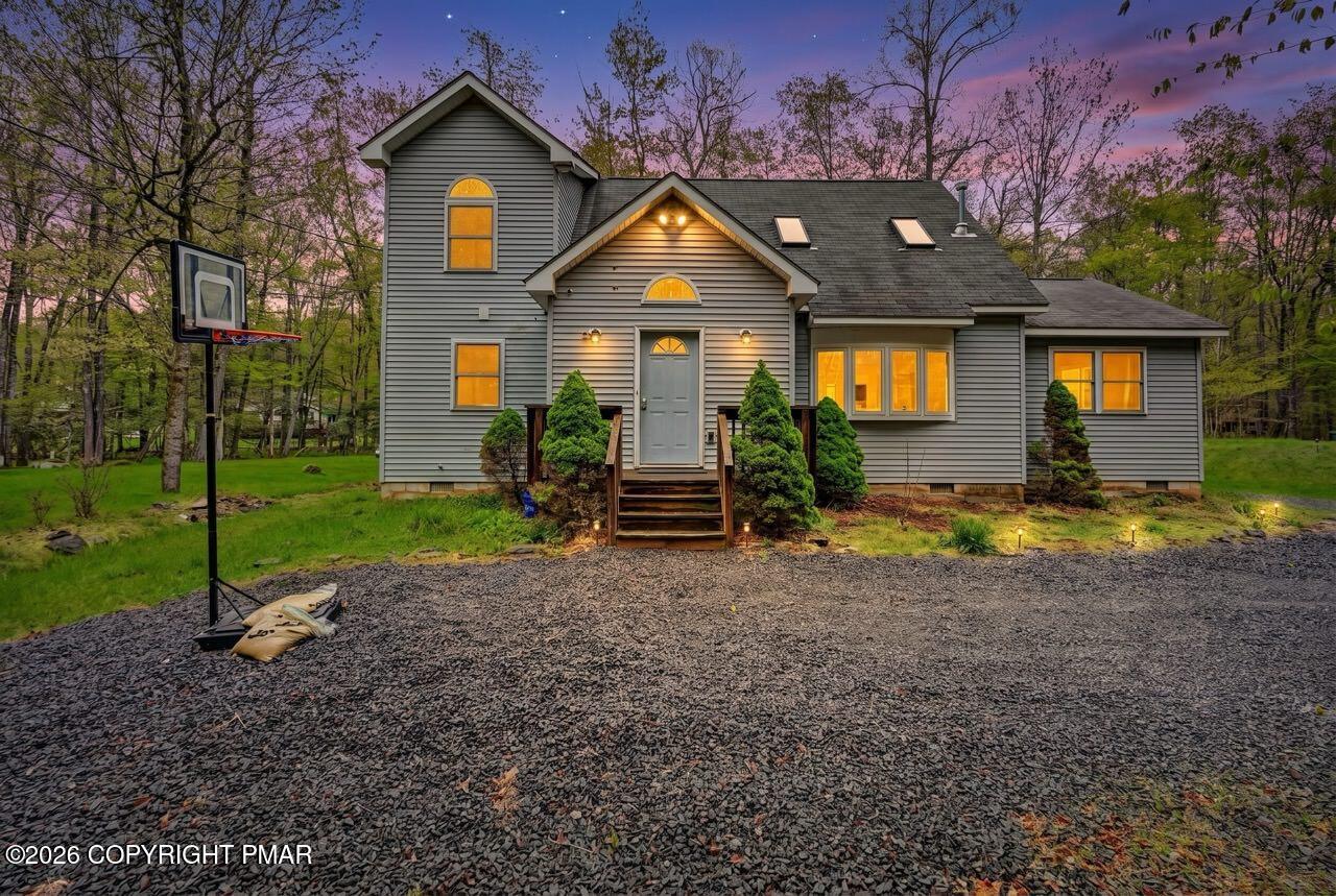 123 Selig Road Pocono Lake, PA 18347 - Photo 1 of 76 123-Selig-Rd-01 Dusk Large