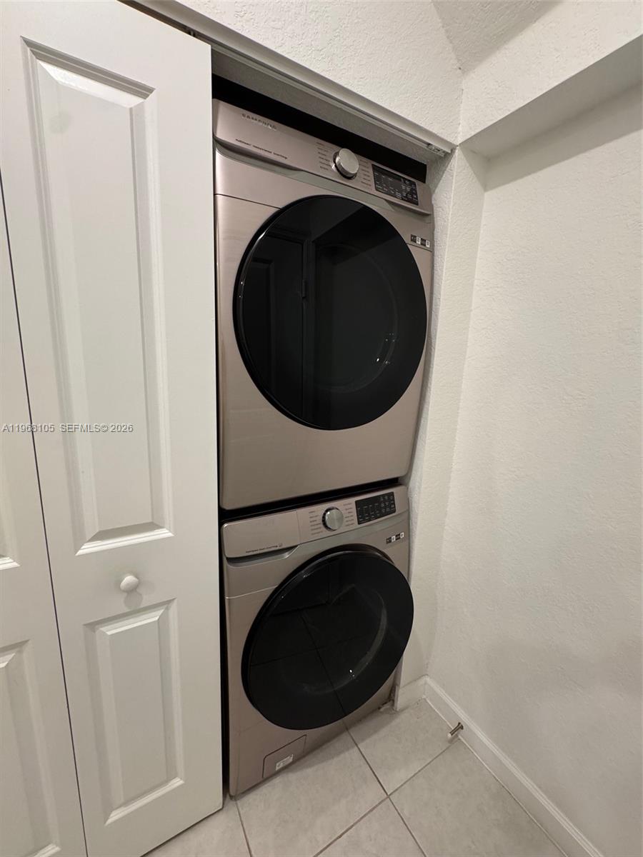 13402 Southwest 286th Street, Unit 13402 Homestead, FL 33033 - Photo 11 of 43 a close up view of a washer and dryer