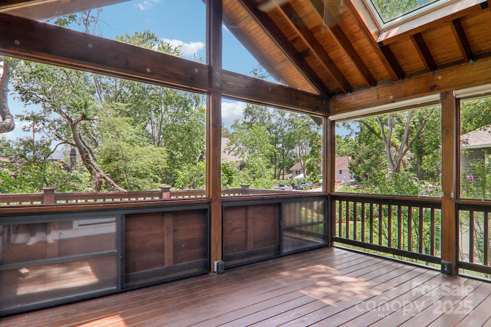 39 Short Street Asheville, NC 28801 - Photo 19 of 47 a view of a room with wooden floor and outdoor space