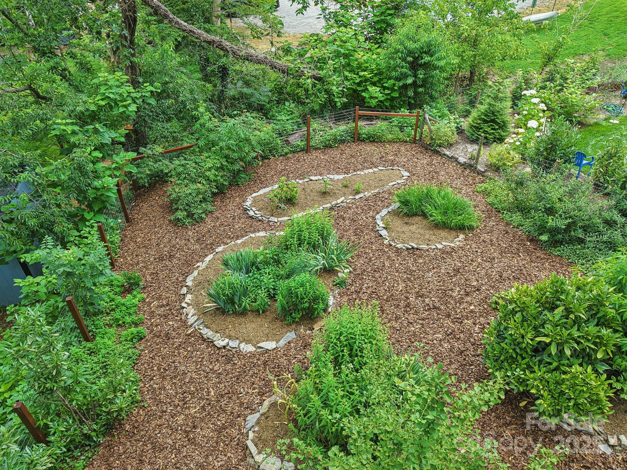 39 Short Street Asheville, NC 28801 - Photo 38 of 47 a view of backyard with green space