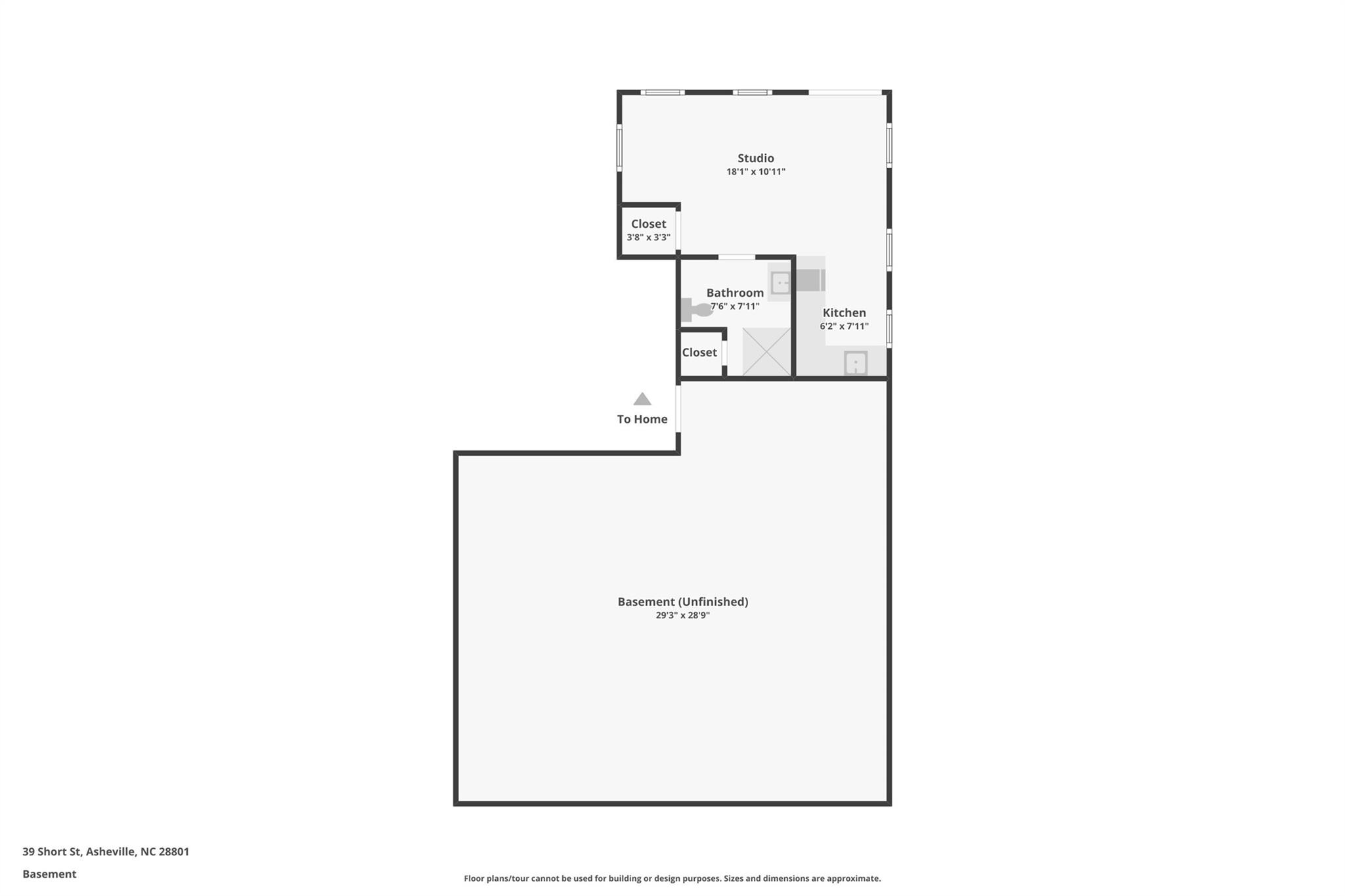 39 Short Street Asheville, NC 28801 - Photo 45 of 47 a picture of floor plan