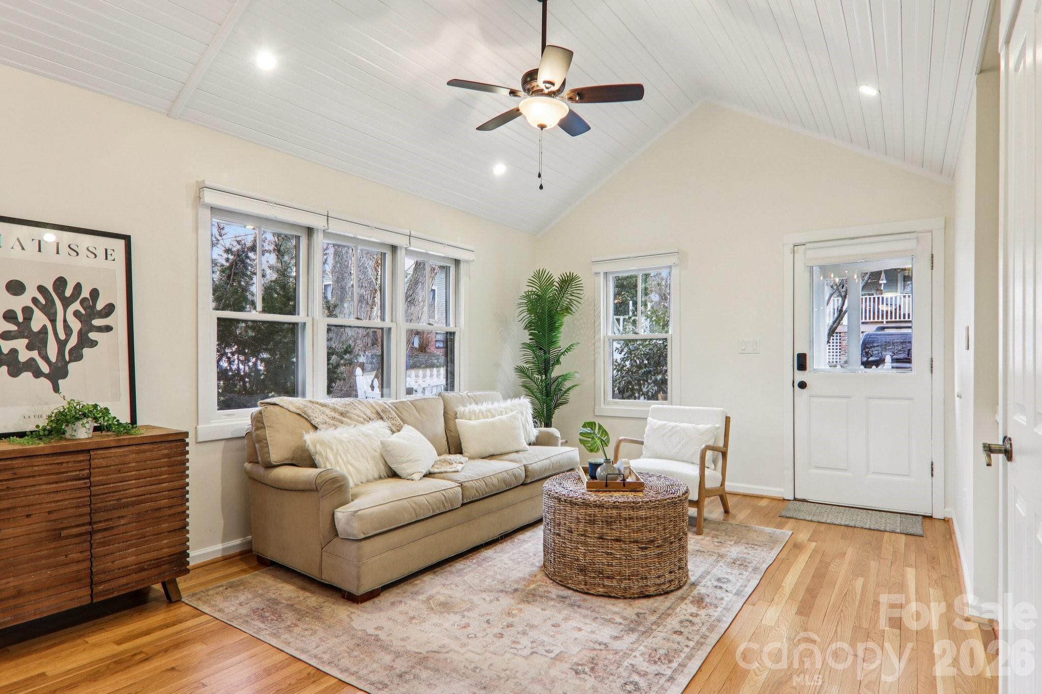 39 Short Street Asheville, NC 28801 - Photo 7 of 39 a living room with furniture and a window