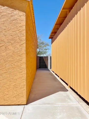 a view of a sign board