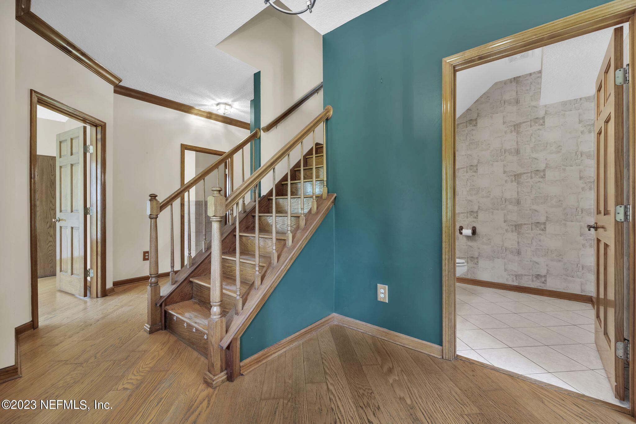 1387 Lee Road St. Johns, FL 32259 - Photo 9 of 62 a view of an entryway with wooden floor