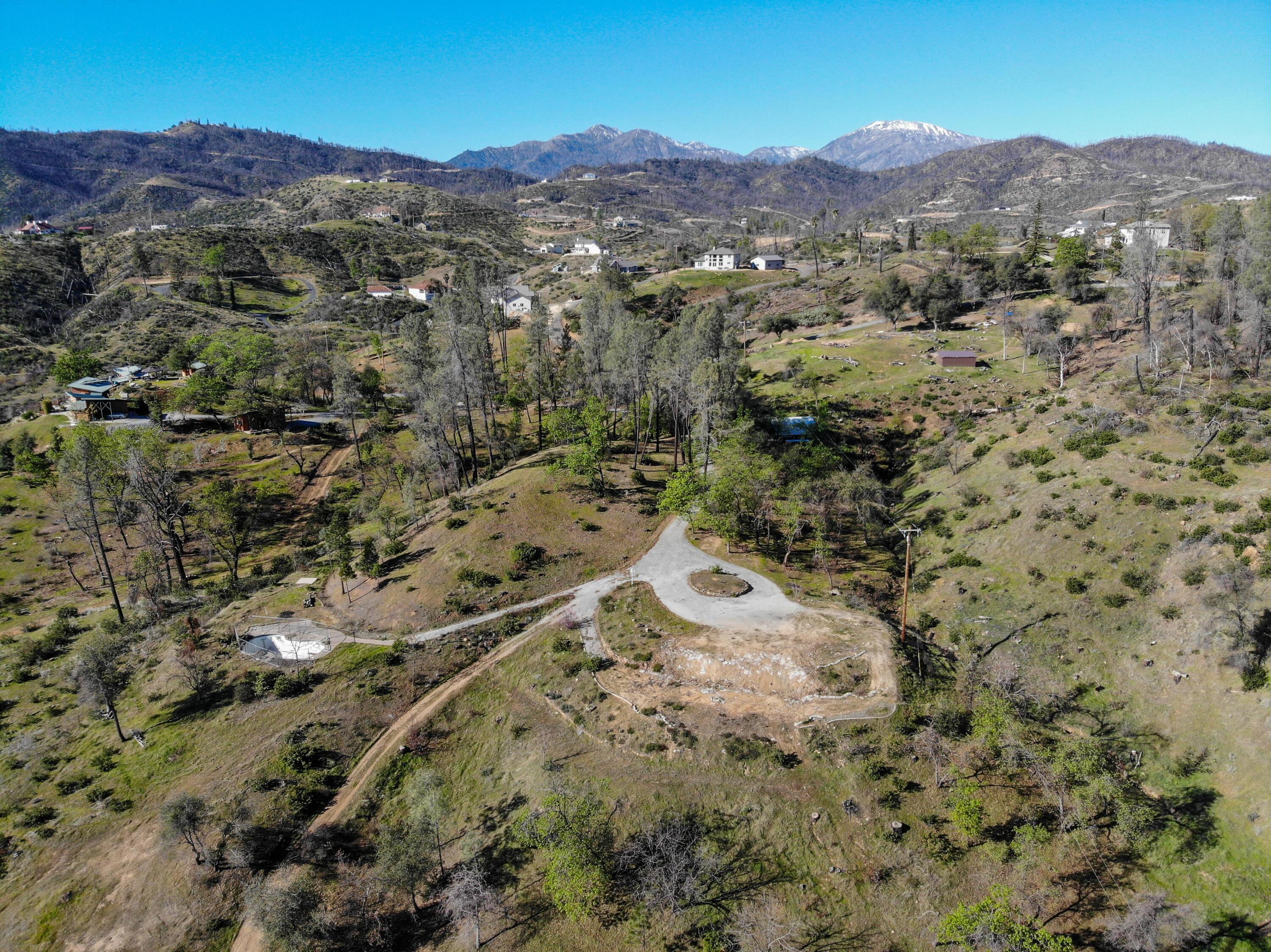 15765 Old Stage Coach Road Redding, CA 96001 - Photo 7 of 10 drone view of former homesite