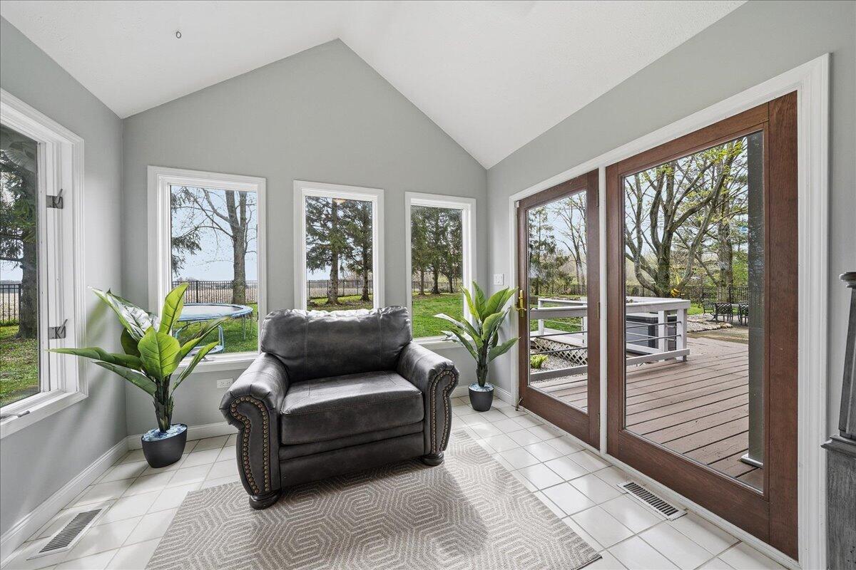 426 Laurel Lane Valparaiso, IN 46385 - Photo 15 of 48 a living room with furniture and large windows