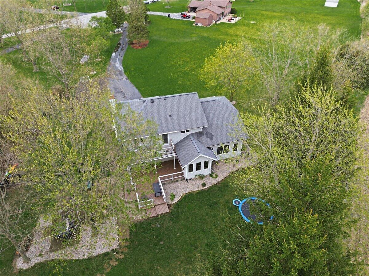 426 Laurel Lane Valparaiso, IN 46385 - Photo 36 of 48 an aerial view of a house with a yard