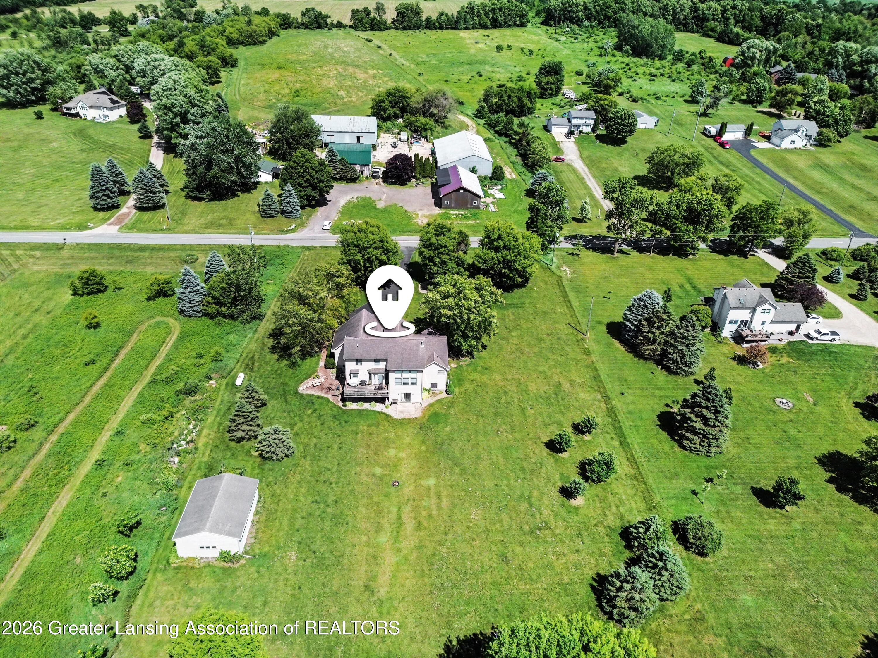 2626 South Edgar Road Mason, MI 48854 - Photo 26 of 28 Aerial