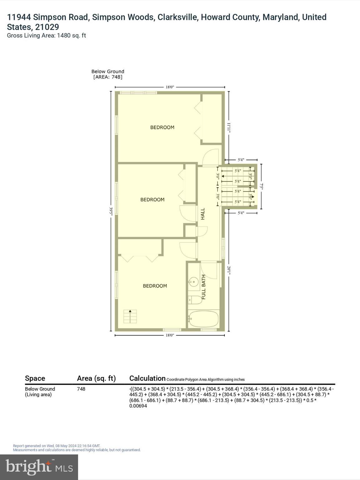 11944 Simpson Road Clarksville, MD 21029 - Photo 101 of 105 Lower Level 1 GLA