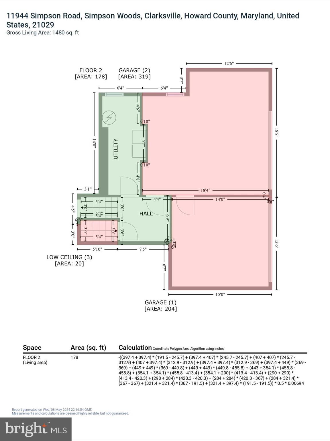 11944 Simpson Road Clarksville, MD 21029 - Photo 103 of 105 Lower Level 2 GLA