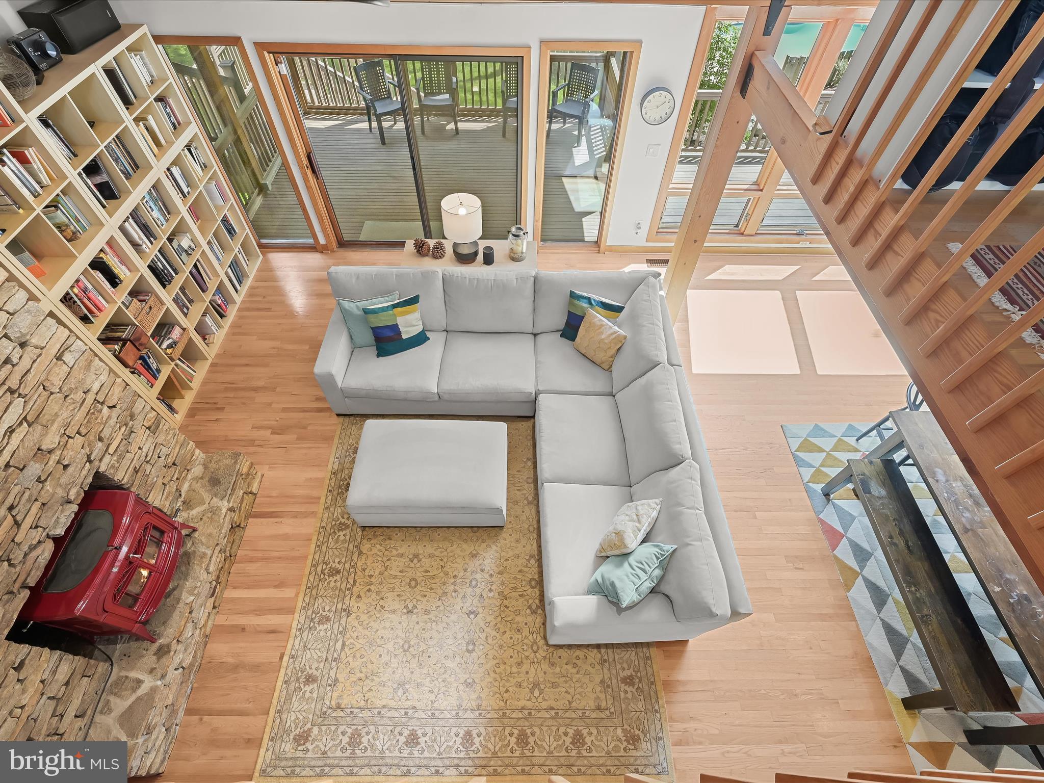 11944 Simpson Road Clarksville, MD 21029 - Photo 60 of 105 Loft View of Living Room