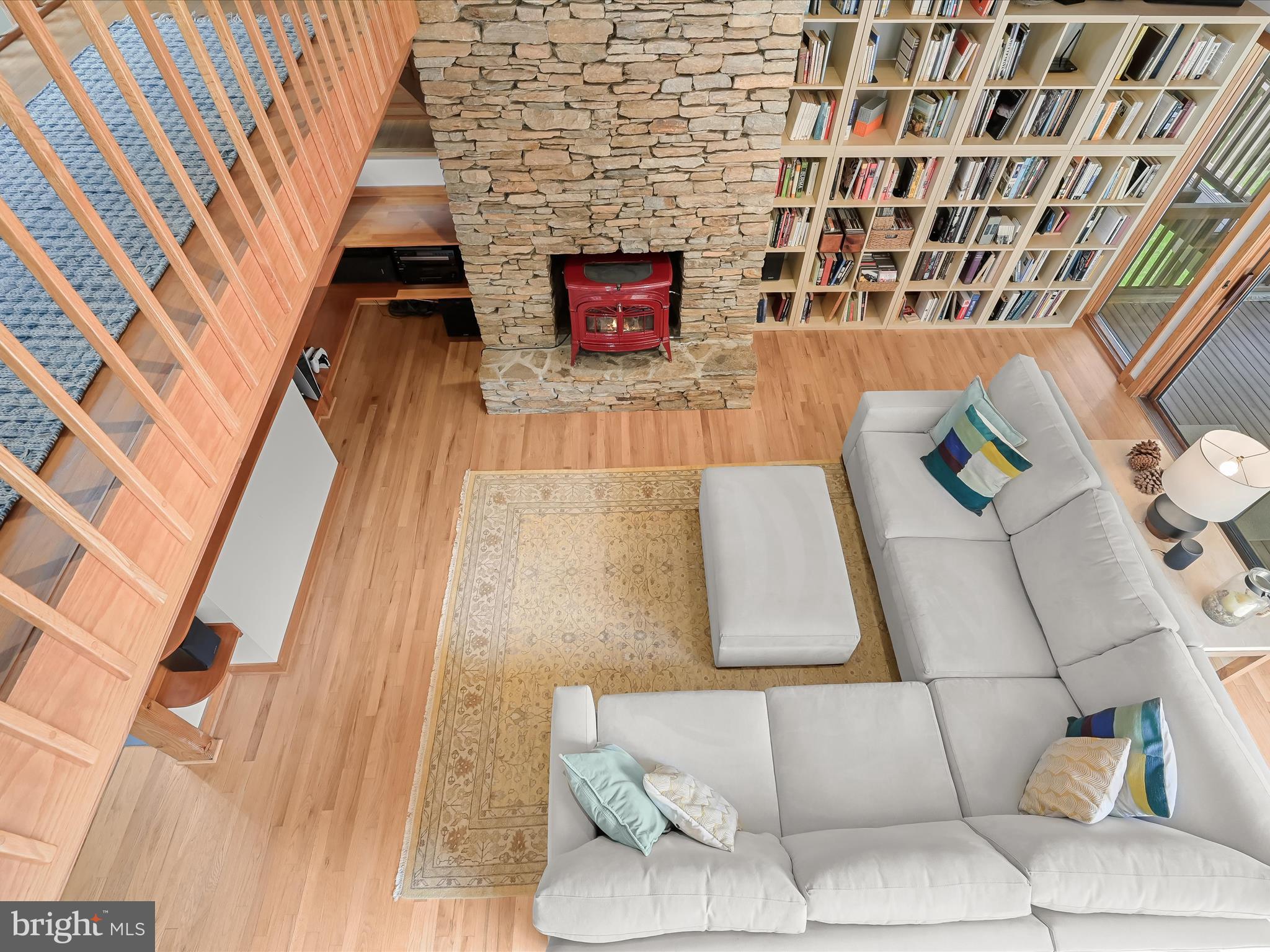 11944 Simpson Road Clarksville, MD 21029 - Photo 61 of 105 Loft View of Living Room