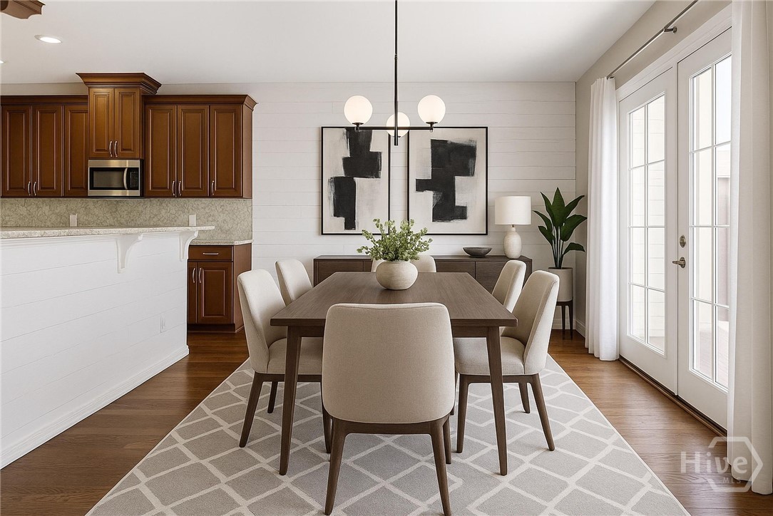 120 Pine View Crossing Pooler, GA 31322 - Photo 9 of 26 Staged Breakfast Nook
