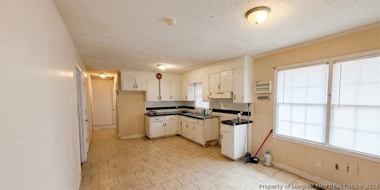 107 East Thigpen Road Conetoe, NC 27819 - Photo 3 of 13 a kitchen with a sink appliances and cabinets