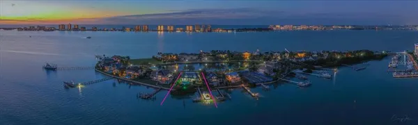 a view of lake with green space