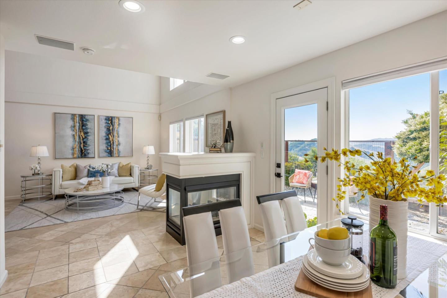 7863 Summerpointe Place Castro Valley, CA 94552 - Photo 20 of 43 a living room with furniture and a potted plant
