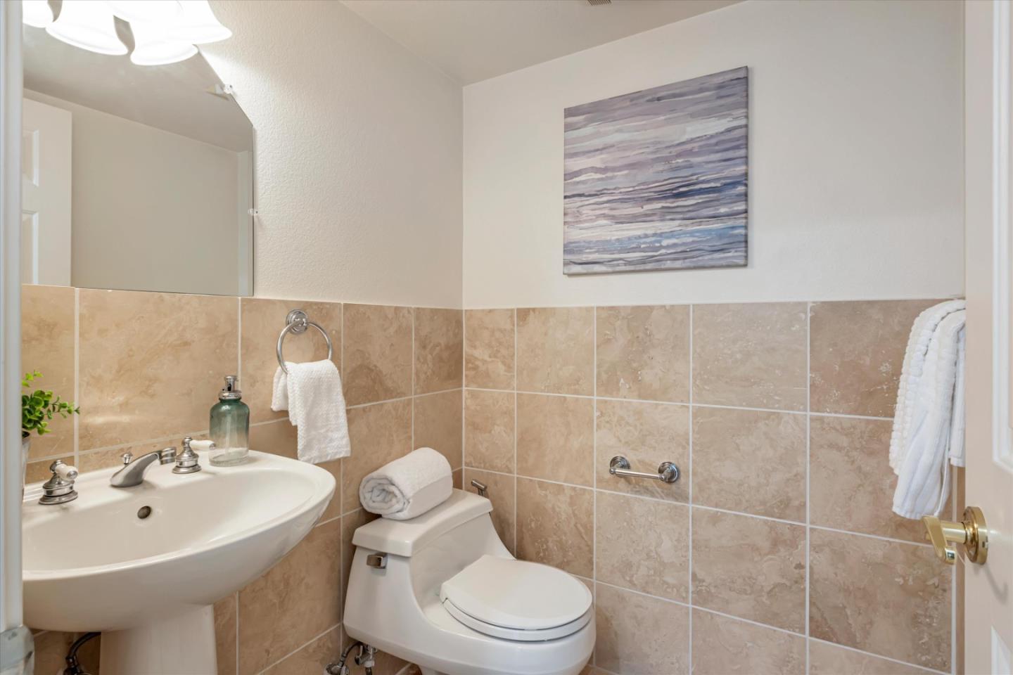 7863 Summerpointe Place Castro Valley, CA 94552 - Photo 32 of 43 a bathroom with a sink a toilet and shower