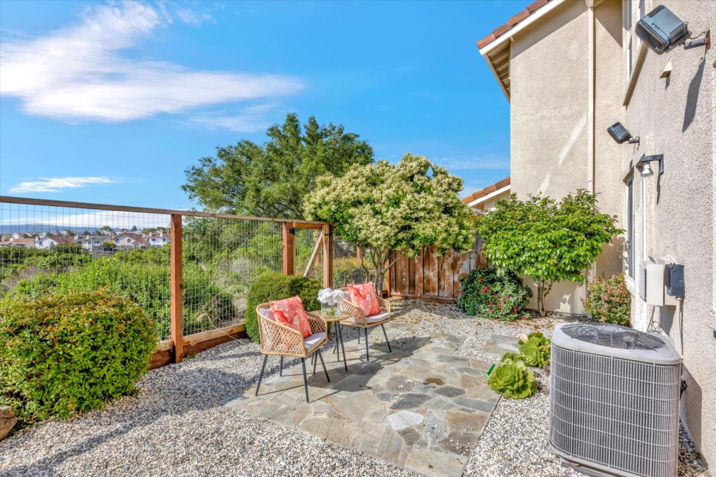 7863 Summerpointe Place Castro Valley, CA 94552 - Photo 37 of 43 a backyard with chairs potted plants