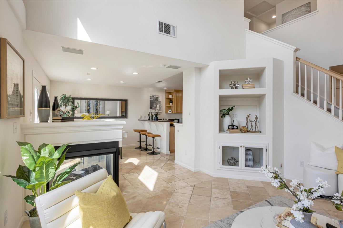 7863 Summerpointe Place Castro Valley, CA 94552 - Photo 9 of 43 a living room with furniture and a potted plant