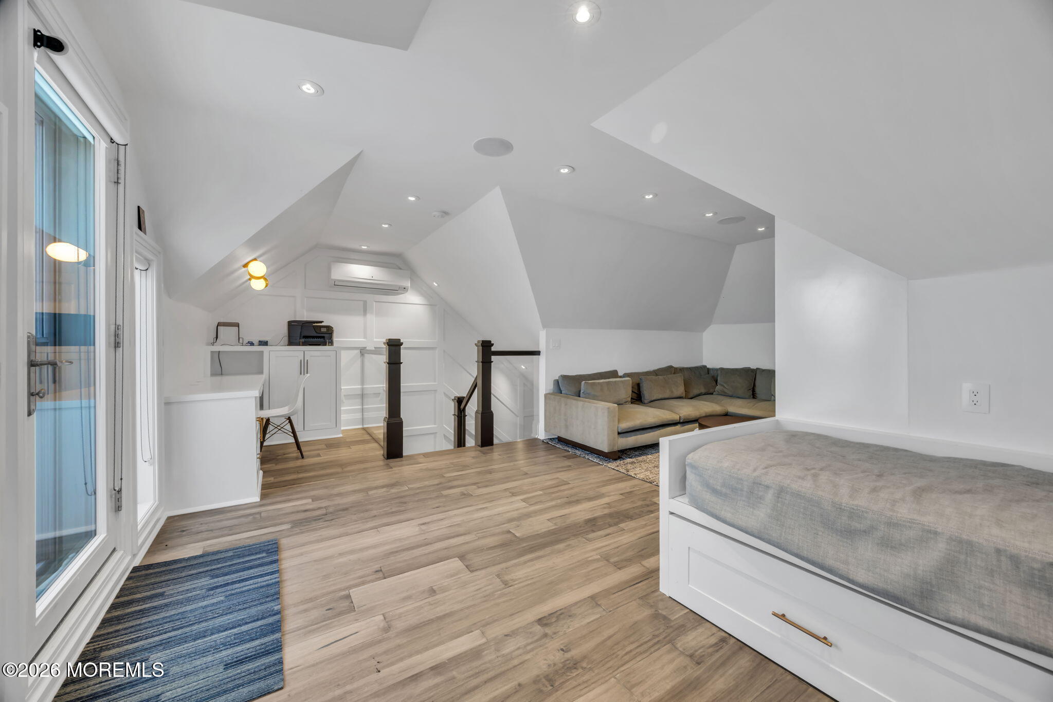 42 Marine Terrace Long Branch, NJ 07740 - Photo 30 of 36 a living room with furniture and a wooden floor