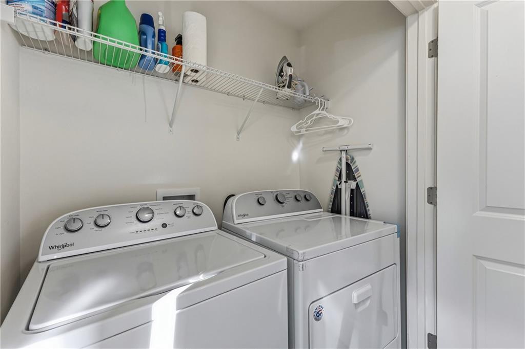 2275 Rolling Trail Lithonia, GA 30058 - Photo 27 of 38 a utility room with dryer and washer