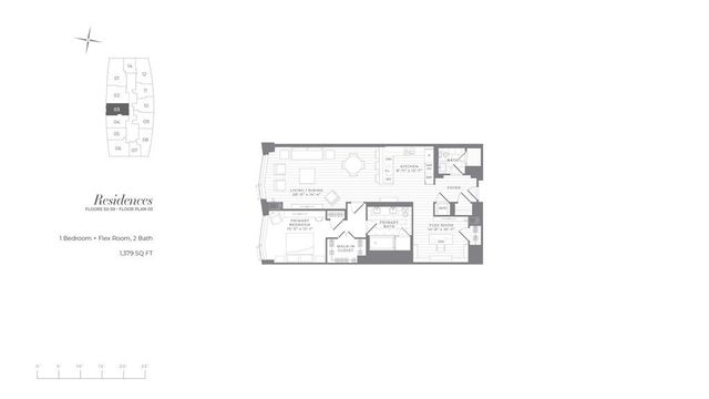 $2,675,000 | 240 Devonshire Street, Unit 4303, Boston, MA 02110