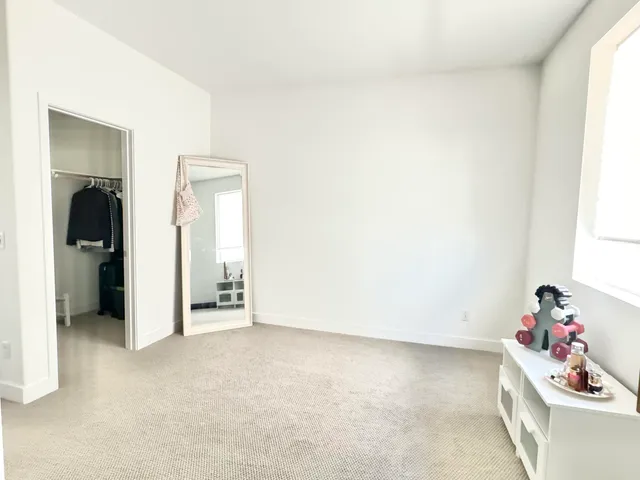 a view of hallway with window