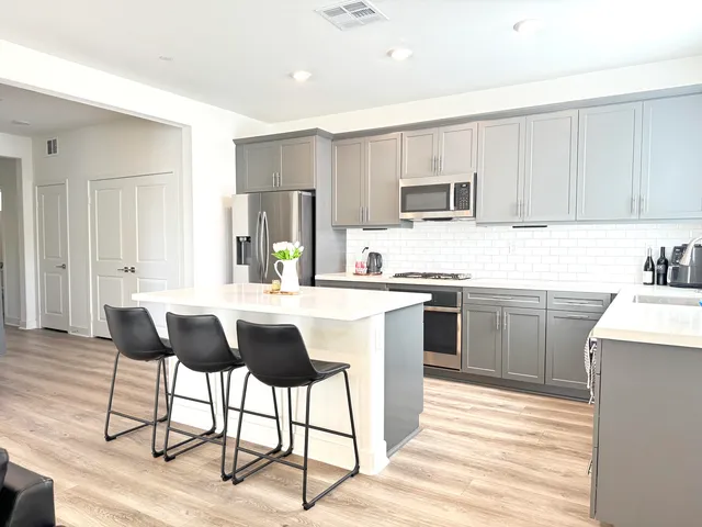 a cabinet with a close view of living room