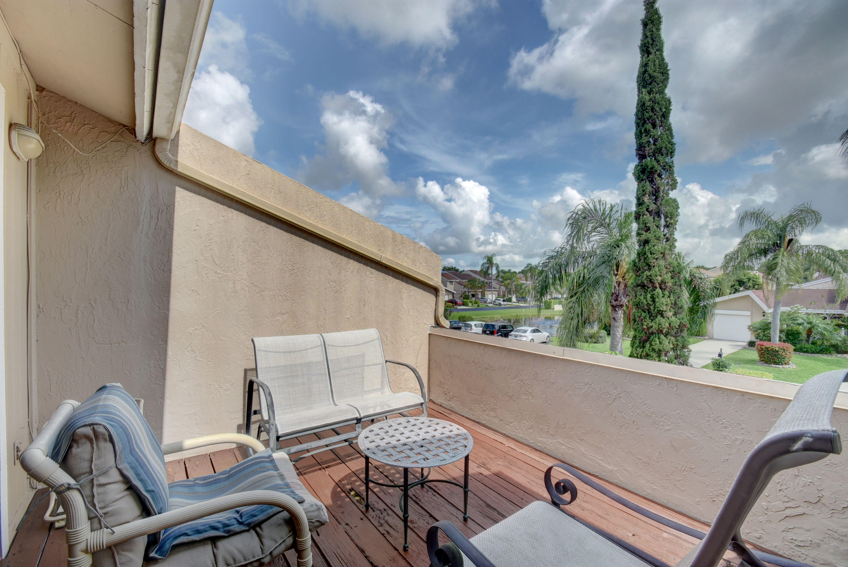 6706 Canary Palm Circle Boca Raton, FL 33433 - Photo 24 of 27 Front Balcony - 1