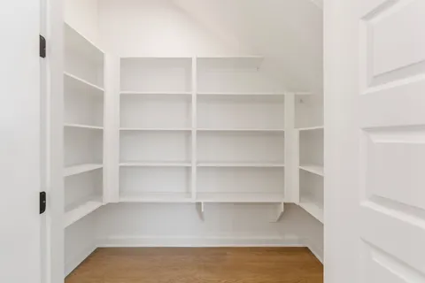 a view of a room with shelf