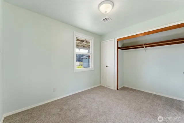 a view of empty room