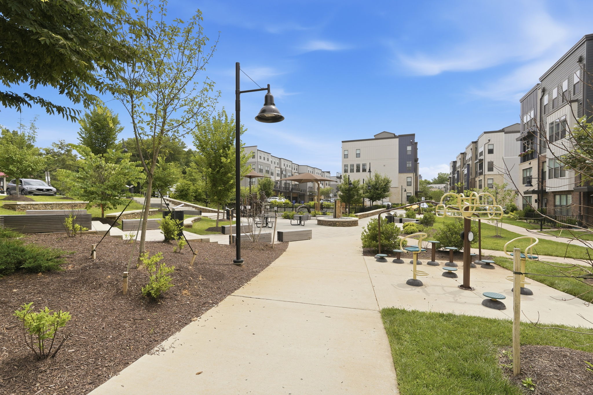 1702 Bandit Loop, Unit 19B Reston, VA 20190 - Photo 29 of 31 Green space outside your front door.