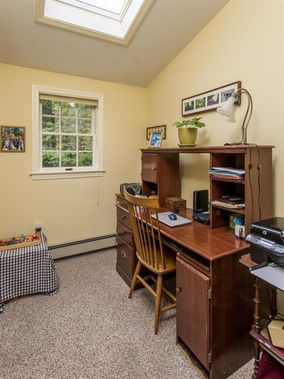 274 Ocean Point Road Boothbay, ME 04544 - Photo 12 of 30 The office off the dining room with...