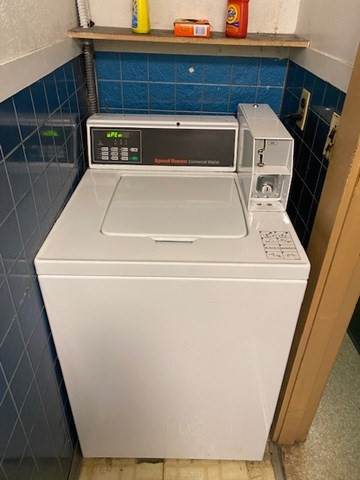 20 Benedict Street, Unit 1F Somerville, MA 02145 - Photo 12 of 12 a utility room with dryer and washer
