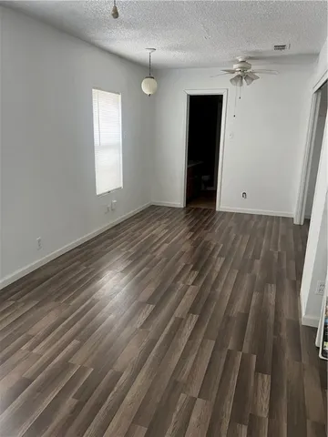 wooden floor in an empty room