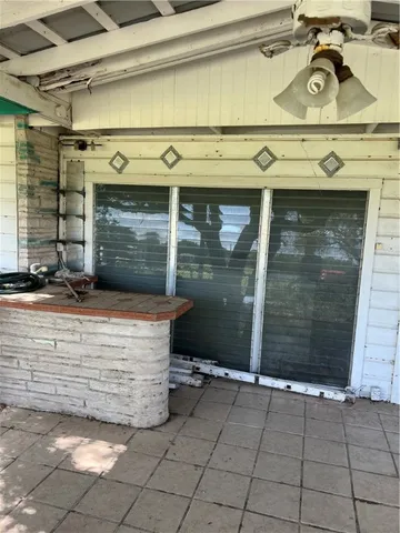 a view of water heater room with washer
