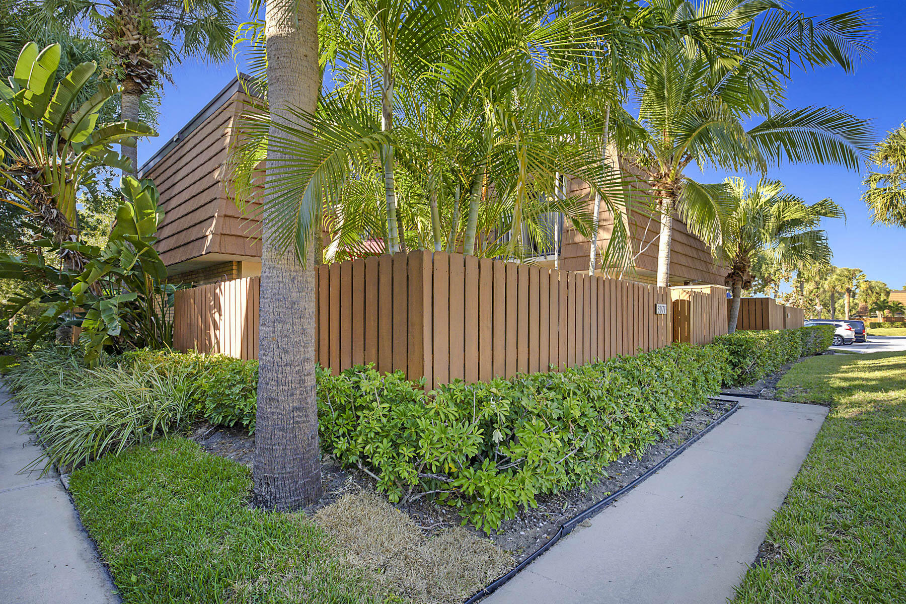 3071 30th Court Jupiter, FL 33477 - Photo 37 of 51 a view of a garden with plants