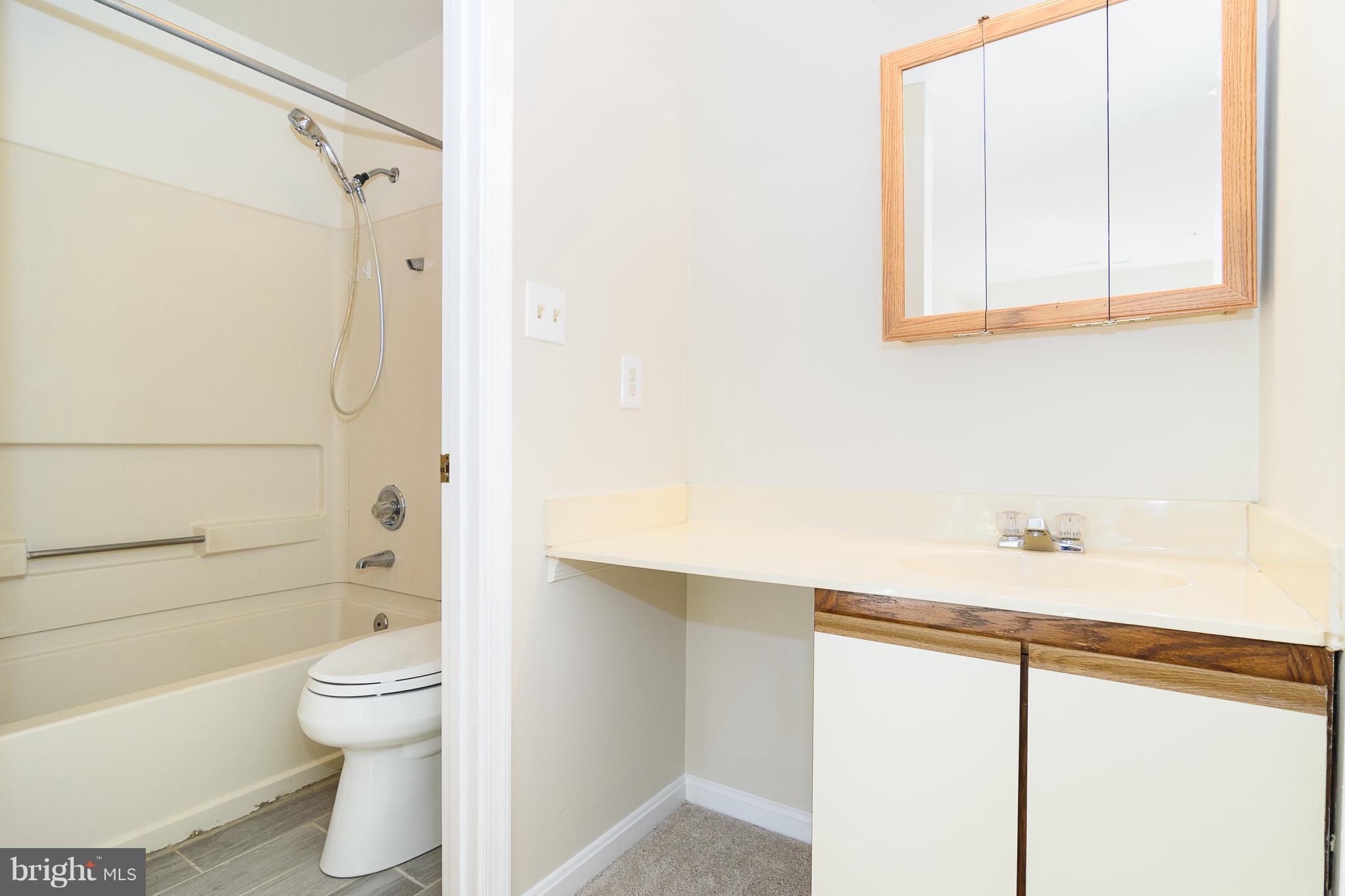 8559 Falls Run Road, Unit D Ellicott City, MD 21043 - Photo 14 of 25 Master bathroom w/updated floors